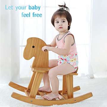 U0U Toddler Girls Potty Training Pants,Baby Girls Training Underwear 6 Pack Size 2T Orange