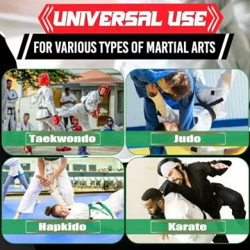 Premium White Jiu Jitsu Belt for Women and Men - 220cm Martial Arts Gear