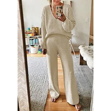 Stylish Viottiset Women's 2 Piece Sweater Set