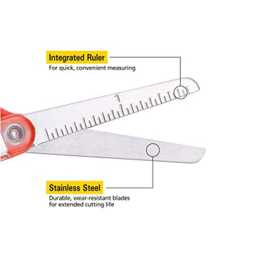 Stanley 5” Kids Scissors - Safe & Ergonomic Cutting