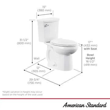 American Standard H2Optimum Toilet: Eco-Friendly Efficiency