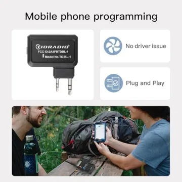 TIDRADIO Bluetooth Programmer for Baofeng and More