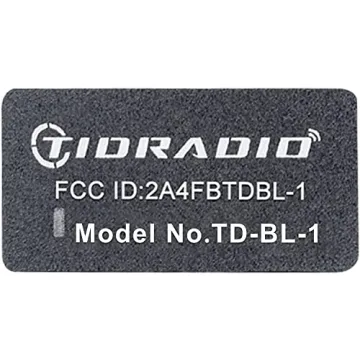TIDRADIO Bluetooth Programmer for Baofeng and More