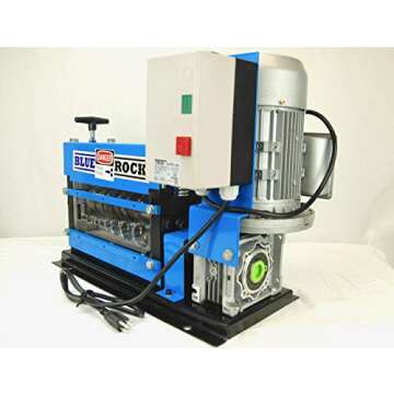 BLUEROCK Tools Model MWS-808PMO Wire Stripping Machine Copper Cable Stripper