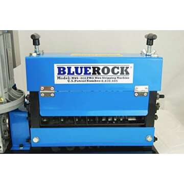 BLUEROCK Tools Model MWS-808PMO Wire Stripping Machine Copper Cable Stripper