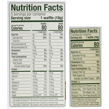 Sprout Organic Toddler Snacks Wafflez Variety Pack