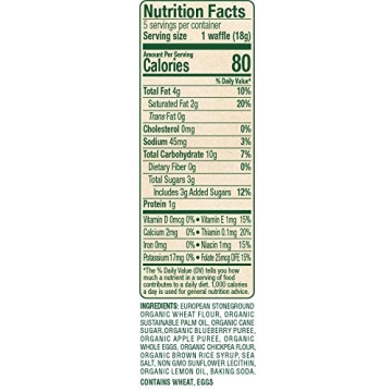 Sprout Organic Toddler Snacks Wafflez Variety Pack