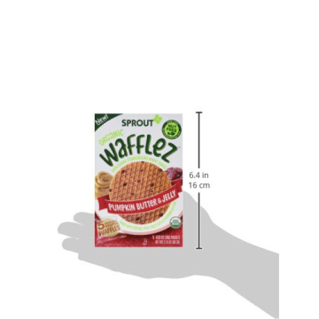 Sprout Organic Toddler Snacks Wafflez Variety Pack