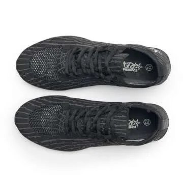 Rebel Athletic Revolt Cheer Shoe, Black, 1 Big Kid