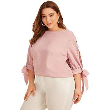 Romwe Casual Soft Cloth Pink