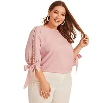 Romwe Casual Soft Cloth Pink