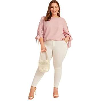 Romwe Casual Soft Cloth Pink