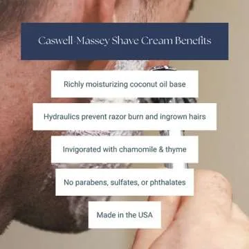 Caswell-Massey Heritage Number Six Shave Cream for Men