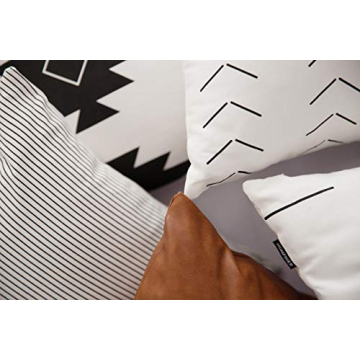 HOMFINER Decorative Throw Pillow Covers Set of 6 Designs