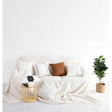 HOMFINER Decorative Throw Pillow Covers Set of 6 Designs