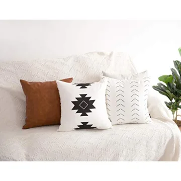 HOMFINER Decorative Throw Pillow Covers Set of 6 Designs