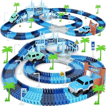 269 PCS Flexible Racing Track Set for Kids