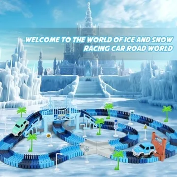 269 PCS Flexible Racing Track Set for Kids