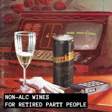 Buzzkill Non-Alcoholic Sparkling Blanc de Blancs Wine 4 Cans