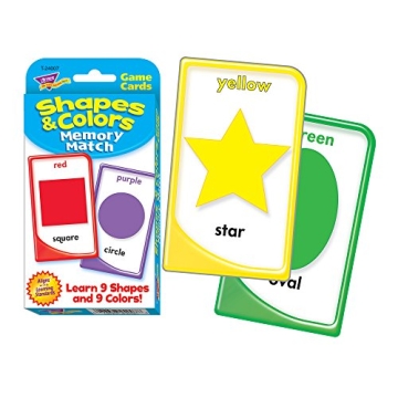 Colors and Shapes Memory Match for Learning Fun