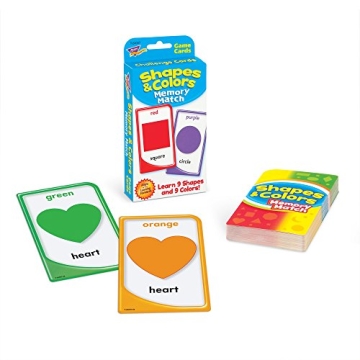 Colors and Shapes Memory Match for Learning Fun