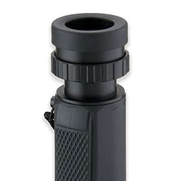 Carson BlackWave 10x25mm Waterproof Monocular, Black (WM-025)