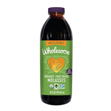 Wholesome Sweeteners, Blackstrap Molasses, 16 oz