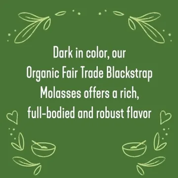 Wholesome's Organic Blackstrap Molasses 16 oz - Non-GMO Superfood