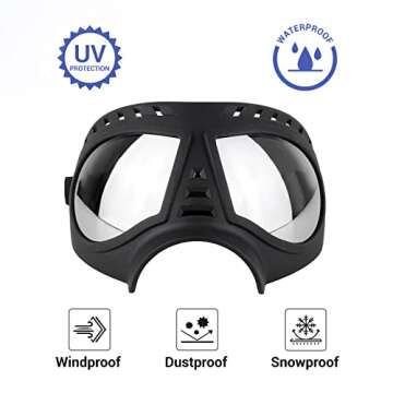 Namsan Dog Goggles for Large Dogs UV Protection Eyewear