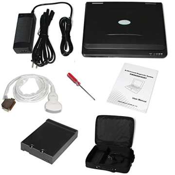 Portable Vet/Veterinary B-Ultrasound Scanner with 3.5Mhz Convex Probe for Horse,Goat,Cow,Sheep and P...