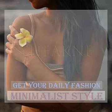 Yheakne Boho Satellite Finger Ring Bracelet Gold Ring Wrist Bracelet Hand Chain Vintage Ball Slave Bracelet Minimalist Satellite Dotted Chain Bracelet Jewelry for Women