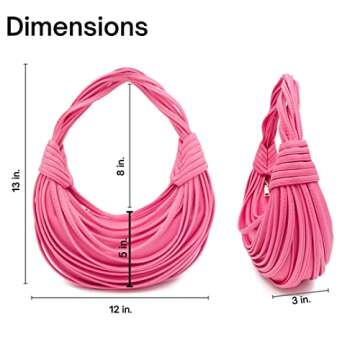 ZuTrenD Handbags for Women - Stylish Pink Top Handle Purse