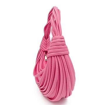 ZuTrenD Handbags for Women - Stylish Pink Top Handle Purse
