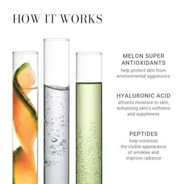 Meaningful Beauty Crème De Serum, Melon Extract Night Moisturizer, orange