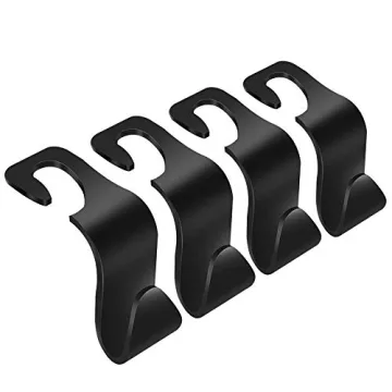 VTECHOLOGY 4 Pack Car Seat Hooks Heavy Duty Organizer