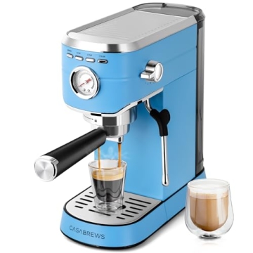 CASABREWS 20 Bar Espresso Machine with Milk Frother - Barista Quality at Home