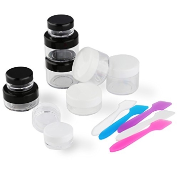 Accmor Travel Containers 10 Pack for Skincare and Cosmetics