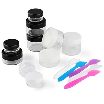 Accmor Travel Containers 10 Pack for Skincare and Cosmetics