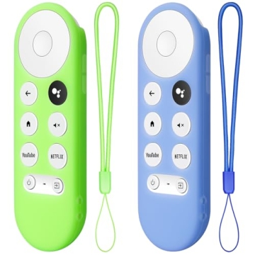 Glow-in-the-Dark Silicone Sleeve for Chromecast Remote - 2PC Set
