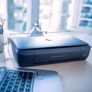 HP OfficeJet 250 Portable All-in-One Printer with Wireless Printing
