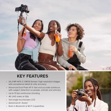 Canon EOS R50 Mirrorless Camera for Beginners and Creators