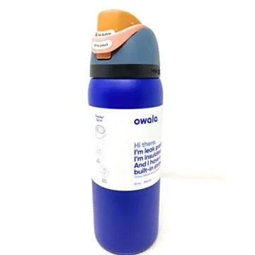 Owala FreeSip Insulated Stainless Steel Water Bottle - 32 Oz - Perfect for Active Lifestyles