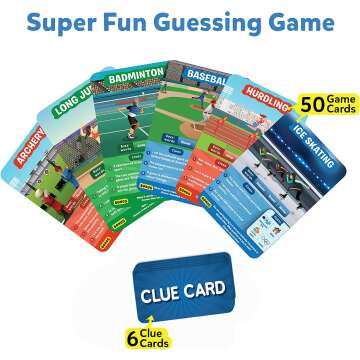 Skillmatics Sports Trivia Game for Ages 6 and Up