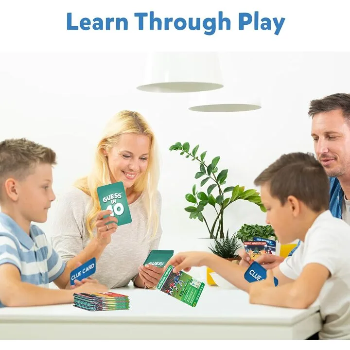 Skillmatics Sports Trivia Game for Ages 6 and Up