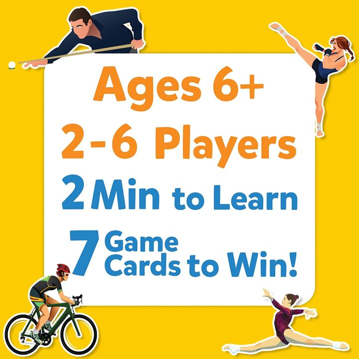 Skillmatics Sports Trivia Game for Ages 6 and Up
