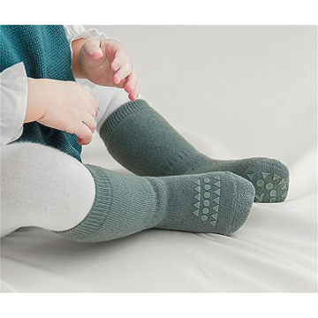 Comfortable Non Slip Toddler Grip Socks for Active Kids