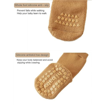 Comfortable Non Slip Toddler Grip Socks for Active Kids