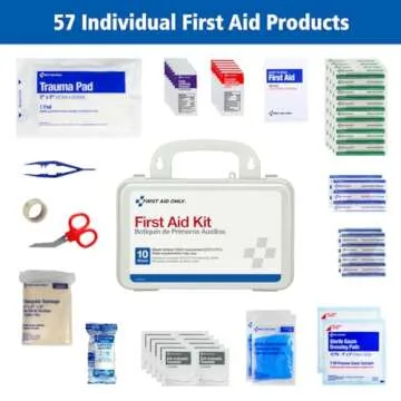 First Aid Only 6060 Emergency Kit for Home and Travel