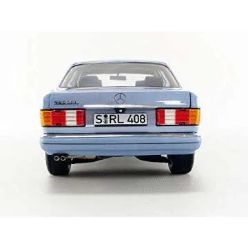 Norev NV183464 1:18 Mercedes-Benz Blue 1990 560 SEL-Pearl Metallic