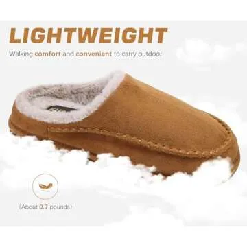 Luxury Comfort KuaiLu Men's Memory Foam Slippers